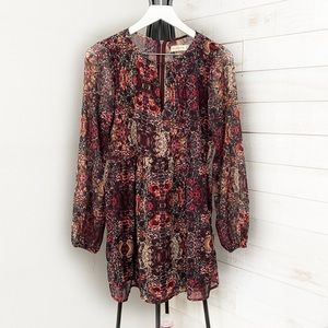 Abercrombie & Fitch Multicolor Patterned Dress